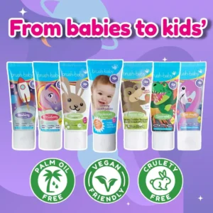 Alternative view of Pasta za zube s okusom borovnice 50 ml (3+ god.)