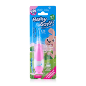 Alternative view of BabySonic ružičasta električna četkica za zube 0-3 god.