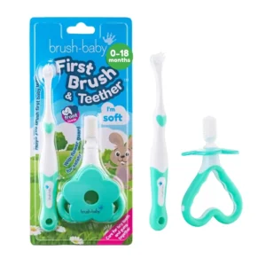 "My FirstBrush & Teether Set" – set prve četkice i glodalice (0-18 mjeseci)