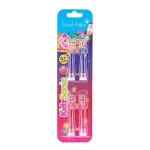 KidzSonic® zamjenske glave za dječju električnu četkicu (pakiranje od 4 komada)