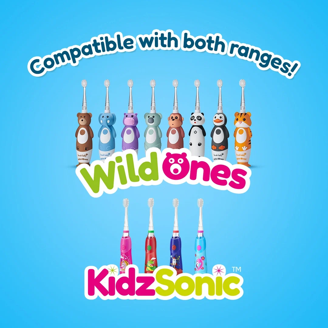 KidzSonic® zamjenske glave za dječju električnu četkicu (pakiranje od 4 komada) - Slika 7